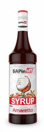 Сироп BARINOFF Амаретто(Amaretto) 1л.