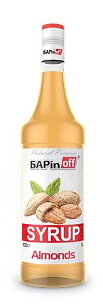 Сироп BARINOFF Миндаль(Almonds) 1л.